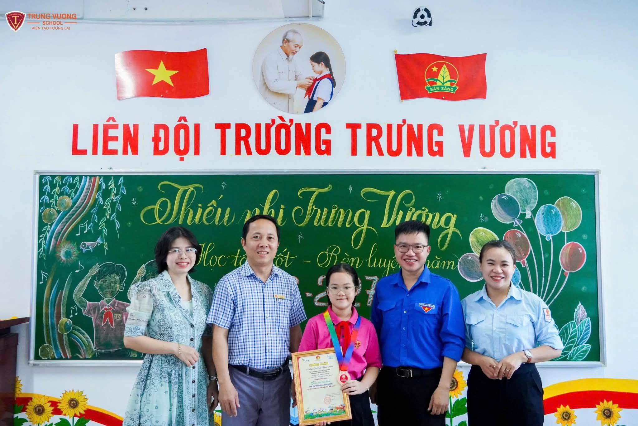 NGUYỄN CAO THỤC ANH - NIỀM TỰ HÀO LIÊN ĐỘI TRƯỜNG TRƯNG VƯƠNG
